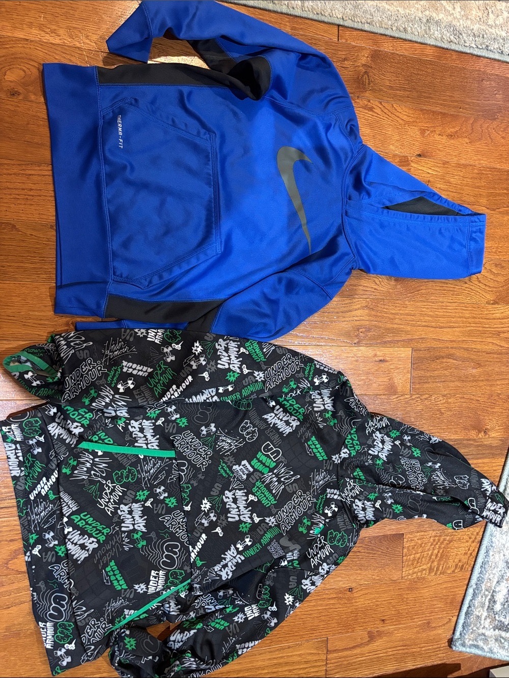 Lot of Two Boys Hooded Pullover Sweatshirt